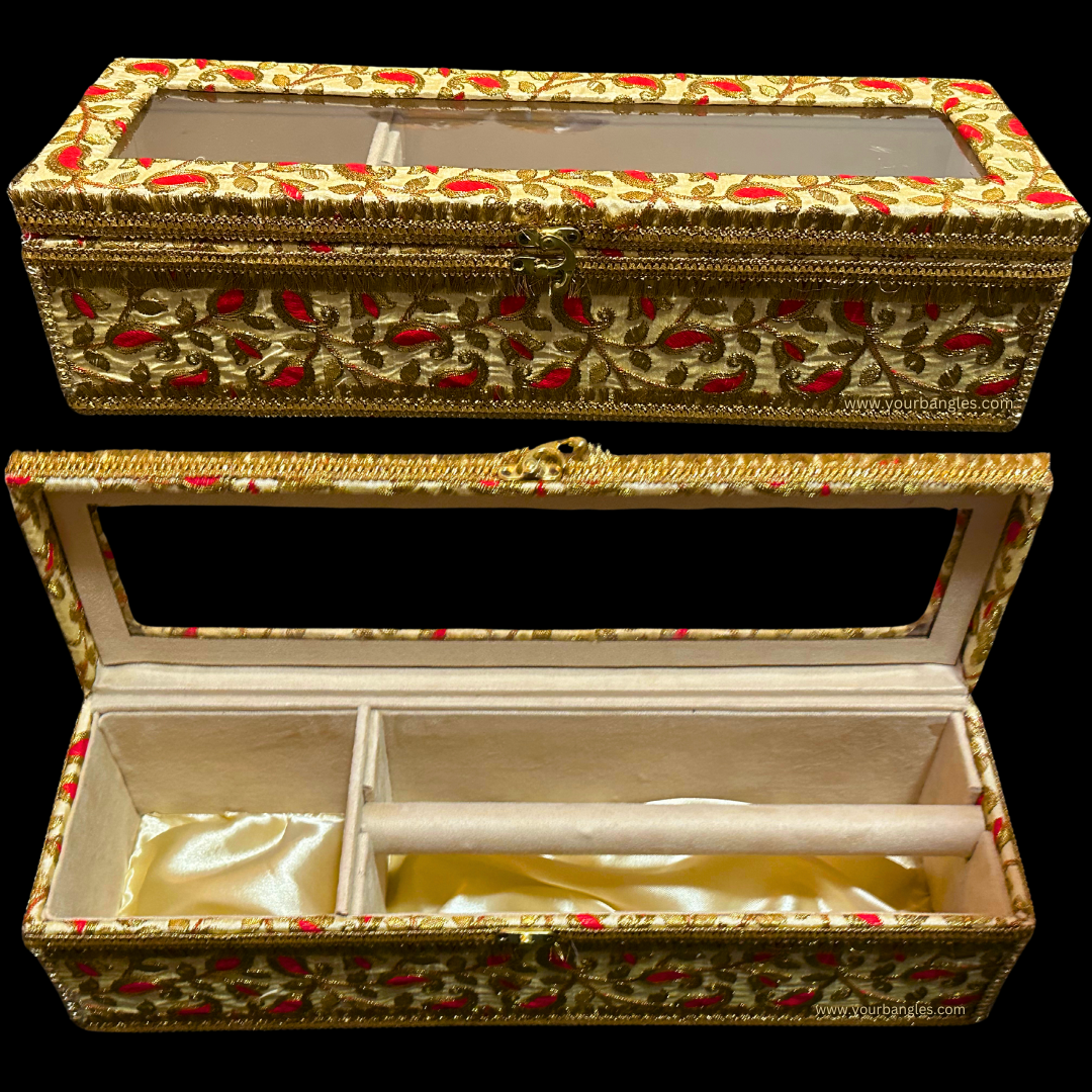 Bridal Choora Box Buy Canvas Embroidered Bridal Chura Box Online