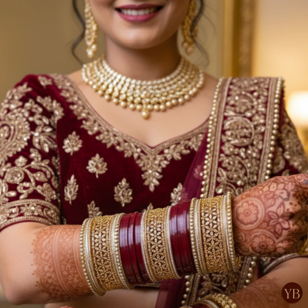 Regal Collection: Heritage Bridal Choora - Grandeur Blossom