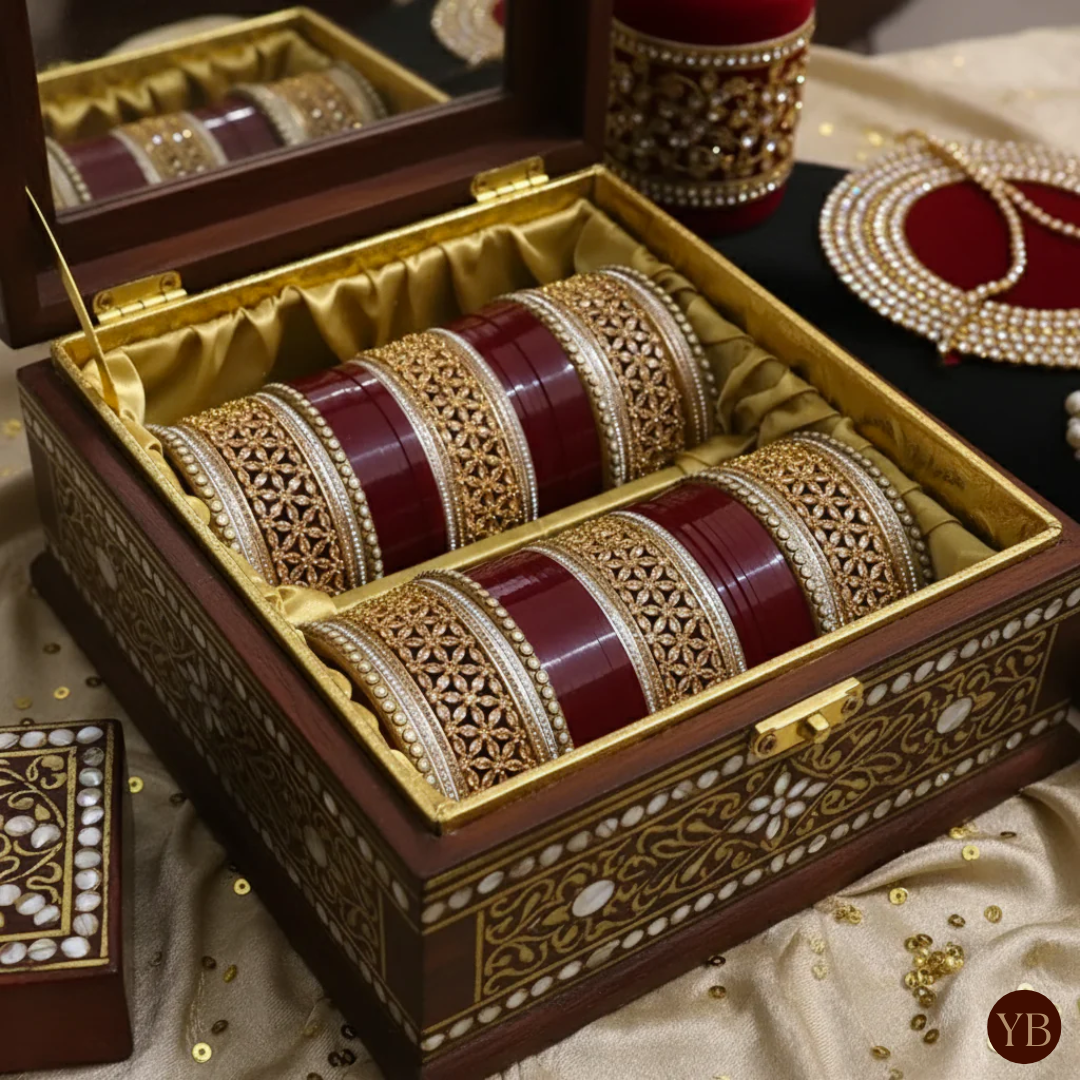 Regal Collection: Heritage Bridal Choora - Grandeur Blossom