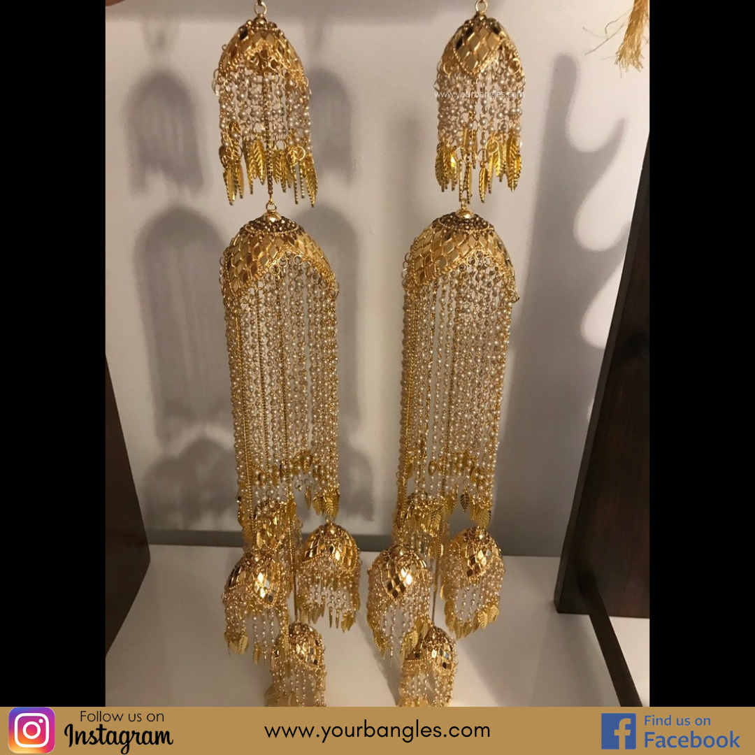 ESHA Golden Jhoomer Kaleere