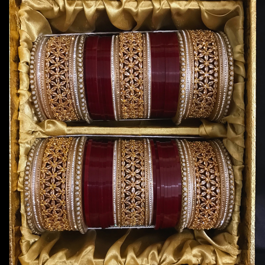 Regal Collection: Heritage Bridal Choora - Grandeur Blossom