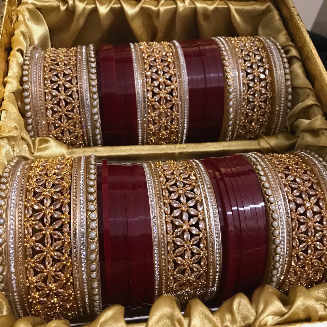 Regal Collection: Heritage Bridal Choora - Grandeur Blossom