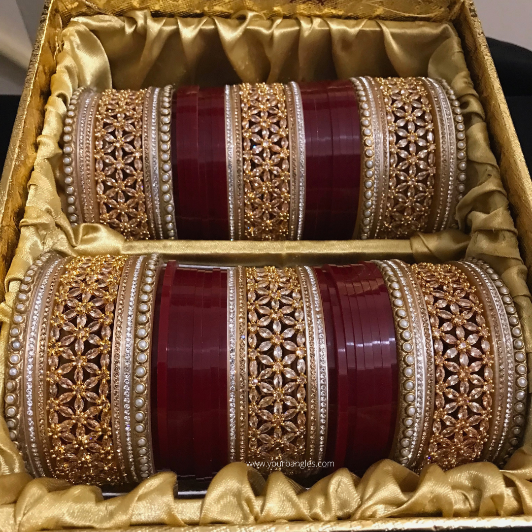 Regal Collection: Heritage Bridal Choora - Grandeur Blossom