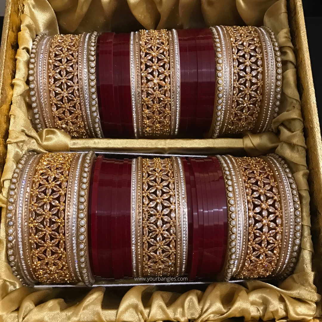 Regal Collection: Heritage Bridal Choora - Grandeur Blossom