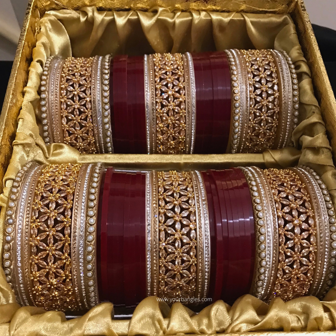 Regal Collection: Heritage Bridal Choora - Grandeur Blossom