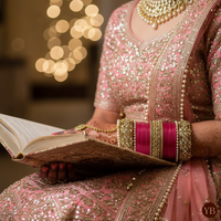 Maharani Collection: Timeless Bridal Choora - Fuchsia Radiance