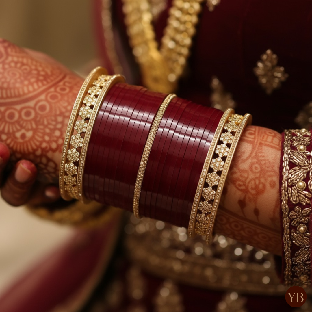 Exquisite Collection: Royal Bridal Choora - Radiance