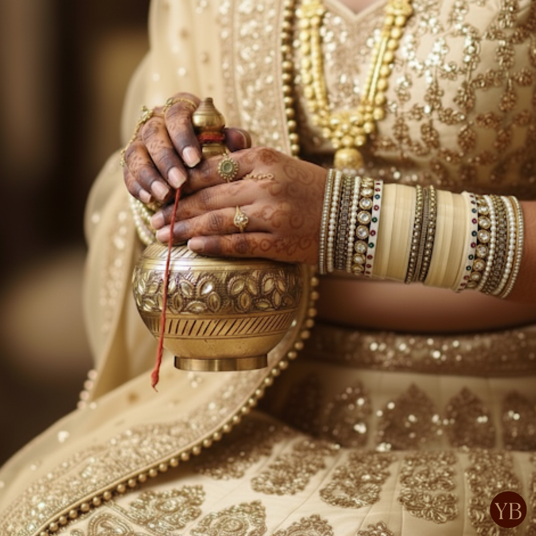 Regal Collection: Heritage Bridal Choora - Ivory Serenity