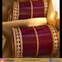 Exquisite Collection: Royal Bridal Choora - Radiance
