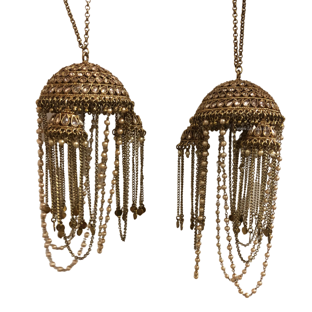 KHUSHI Antique Gold Kaleere