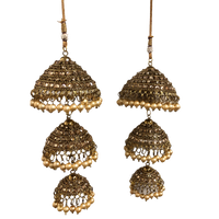ANTIQUE GOLD POLKI KALIRE