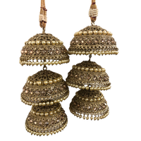 ANTIQUE GOLD POLKI KALIRE