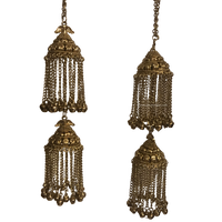 PARI  Mini Golden Jhoomer Kaleere - 2 Tier